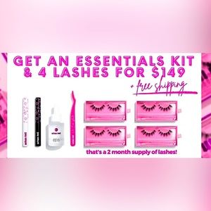 Urban Doll Lashes less time and $ than a salon www.Instantlashesandnails.com